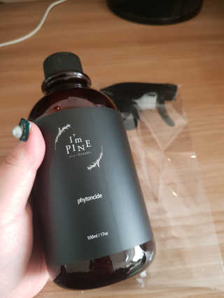 아임파인 편백수원액 피톤치드 스프레이 500ml — 5점을 준 리뷰어가 2018년 12월 올린 사용 사진