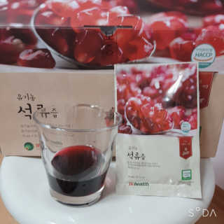 [하이헬스] 정말 진하고 맛있는 유기농 석류즙 30포 — 5점을 준 리뷰어가 2019년 11월 올린 사용 사진