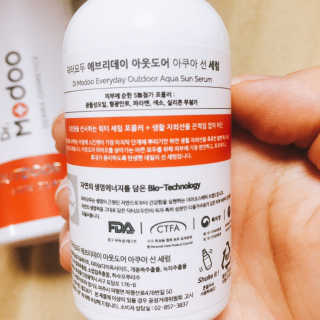 닥터모두 아웃도어  스킨 에너자이저 +선세럼 — 5점을 준 리뷰어가 2019년 1월 올린 사용 사진