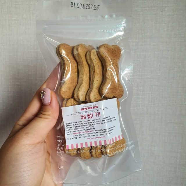 고구마치즈스틱 + 멸치쿠키 + 소간칩쿠키 [쿠키3종] 리뷰 사진