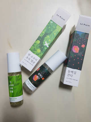 르플랑 제주 패브릭 퍼퓸 60ml 8종 — 4점을 준 리뷰어가 2018년 10월 올린 사용 사진