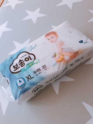 보솜이 리얼코튼 팬티형 — 5점을 준 리뷰어가 2019년 3월 올린 사용 사진