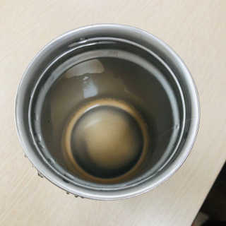 한국맥널티 아이브루 헤이즐넛향 100T — 4점을 준 리뷰어가 2019년 11월 올린 사용 사진