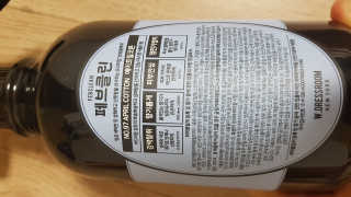 더블유드레스룸 페브클린 500ml — 4점을 준 리뷰어가 2018년 8월 올린 사용 사진