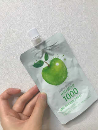 풀무원 프레시 워터젤리 — 5점을 준 리뷰어가 2018년 8월 올린 사용 사진