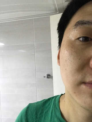셀레뷰 슈퍼 모이스처 수딩젤 — 5점을 준 리뷰어가 2018년 4월 올린 사용 사진