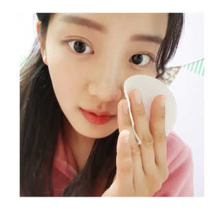 미플레이 진짜 티트리 토너 패드 — 4.33점을 준 리뷰어가 2018년 11월 올린 사용 사진