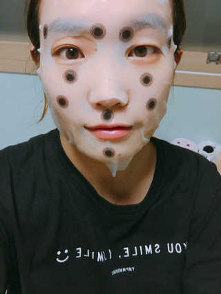 메디힐 바이오포인트 서클포인트마스크 3종 — 4.33점을 준 리뷰어가 2017년 5월 올린 사용 사진