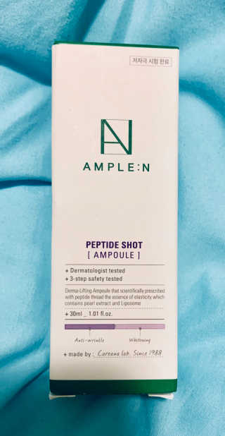 앰플엔 암 페트 펩티드 샷 AMPOULE — 5점을 준 리뷰어가 2019년 8월 올린 사용 사진