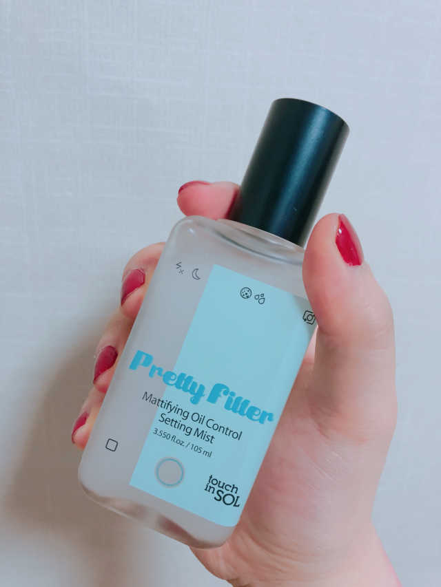 프리티필터 매티파잉 오일 컨트롤 셋팅 미스트 리뷰 사진
