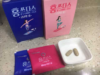 프롬바이오 홍쓰다스 아침,저녁 맞춤형 다이어트식품 14포+14포 — 5점을 준 리뷰어가 2019년 8월 올린 사용 사진