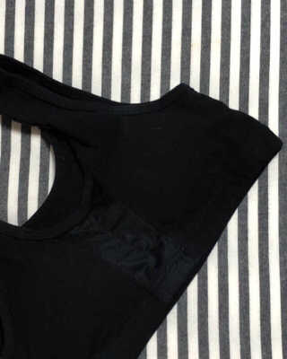 크리비아 All Day Comfort 면스판  메쉬 스포츠 브라 — 5점을 준 리뷰어가 2019년 11월 올린 사용 사진