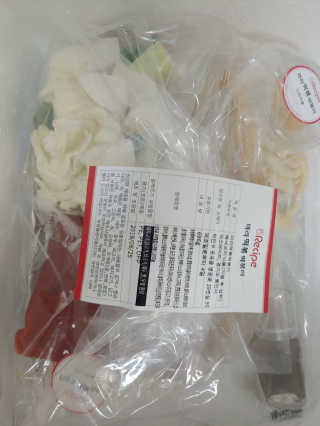 식스레시피 마라떡볶이 쿠킹박스 2인분 — 3점을 준 리뷰어가 2019년 6월 올린 사용 사진