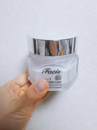 파시스 올인원 진주 화이트닝 크림 100ml — 5점을 준 리뷰어가 2019년 4월 올린 사용 사진