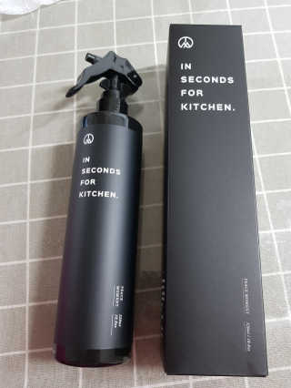 PEACE MOMENT 피스모먼트 인세컨즈포키친 320mL 천연살균소독제 — 4점을 준 리뷰어가 2019년 2월 올린 사용 사진