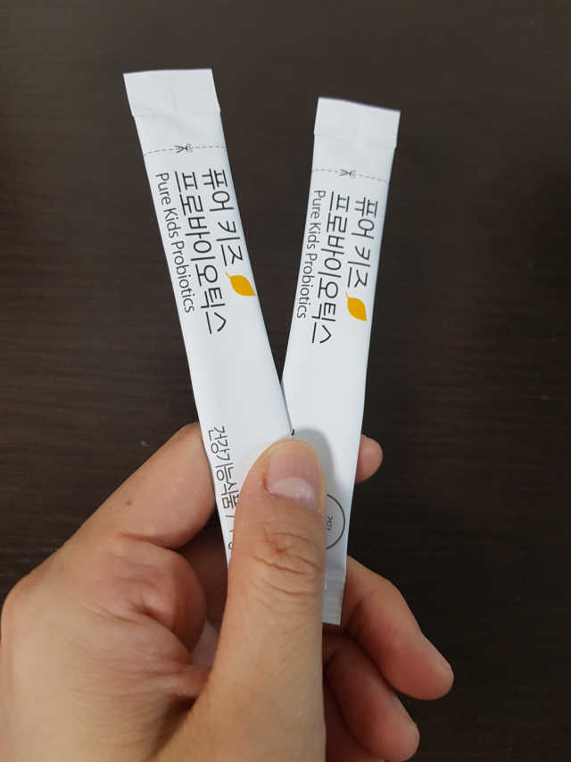 퓨어 키즈 프로바이오틱스 60포 리뷰 사진