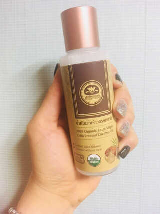 카오코탈라이푸 카오코 오가닉 버진 코코넛오일 100ml／바르는오일 — 2.67점을 준 리뷰어가 2018년 4월 올린 사용 사진