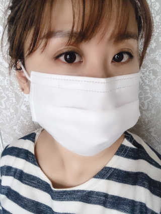 [닥터퓨리] 소프트터치 건강 마스크_성인+아동 — 4.5점을 준 리뷰어가 2019년 4월 올린 사용 사진