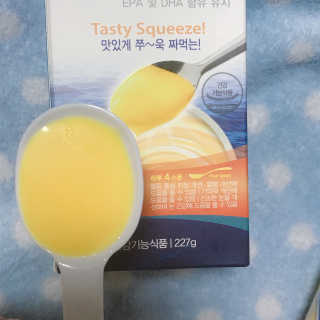 오메가-3스무디 [오메가스무디] 짜먹는 오메가3 DHA 임산부 어린이 — 5점을 준 리뷰어가 2019년 3월 올린 사용 사진
