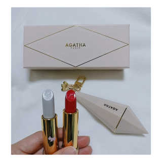 아가타 [AGATHA] 프리미에르 립스틱 — 4.5점을 준 리뷰어가 2018년 5월 올린 사용 사진
