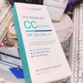 마더메이드 더 아쿠아라이트 CC크림 SPF50+ PA+++ — 5점을 준 리뷰어가 2019년 10월 올린 사용 사진