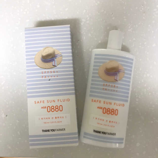땡큐파머 세이프 선 플루이드 AGE 0880 리뷰 사진