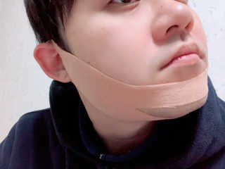 아이디플라코스메틱 아이디 페이스핏 마이너스 밴드 — 5점을 준 리뷰어가 2020년 1월 올린 사용 사진