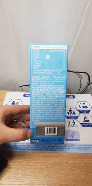 BAIO HEALTH LABS LONG RUN LAB 10개입 1박스 — 5점을 준 리뷰어가 2020년 1월 올린 사용 사진