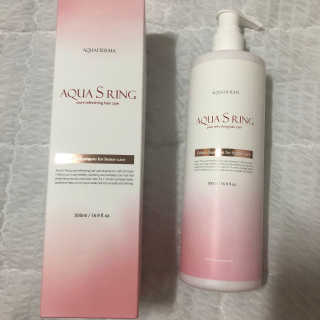 아쿠아큐링 아쿠아S링 퓨어리프레싱 헤어케어 500ml — 5점을 준 리뷰어가 2018년 7월 올린 사용 사진