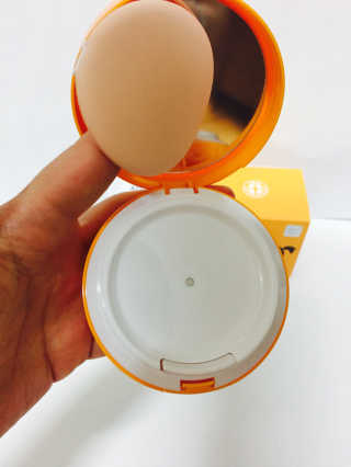 아토팜 톡톡 페이셜 선팩트 SPF43 PA+++ — 5점을 준 리뷰어가 2017년 3월 올린 사용 사진