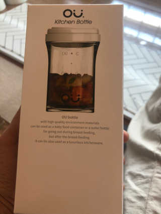 엄마의 바램을 담은 프리미엄 감성젖병 오유위시 90ml — 5점을 준 리뷰어가 2020년 3월 올린 사용 사진