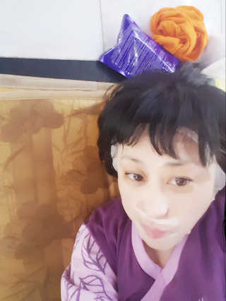 라인플라츠 인텐시브 업 화이트닝 블루베리 마스크 — 4.5점을 준 리뷰어가 2019년 2월 올린 사용 사진