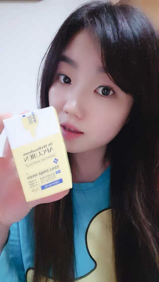 닥터웰메이드원 압구지엔 다이아몬드 링거앰플 — 5점을 준 리뷰어가 2019년 2월 올린 사용 사진