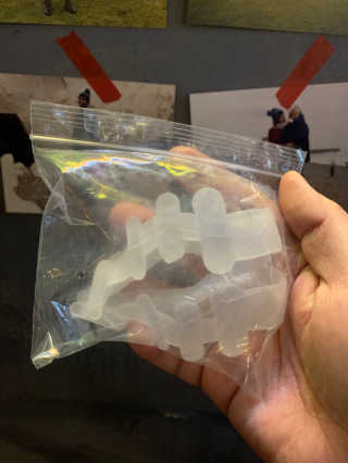 힐링팩토리 밸런스 발가락링 발가락교정기 A1 — 4점을 준 리뷰어가 2020년 3월 올린 사용 사진