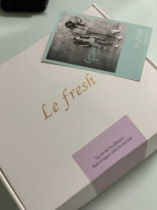 Le fresh 르프레시 Le fresh 오픈기념 선물박스 — 5점을 준 리뷰어가 2018년 12월 올린 사용 사진