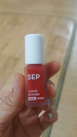 SEP 리퀴드 스티커 네일 - 마카롱 딜라이트 컬렉션 — 4.33점을 준 리뷰어가 2018년 5월 올린 사용 사진