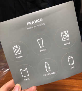 창신리빙 [프랑코 폴딩 분리수거함] 똑똑한 정리 수납 — 5점을 준 리뷰어가 2020년 2월 올린 사용 사진