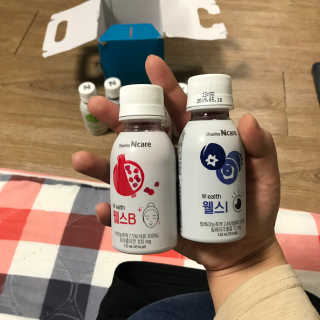 천호엔케어 간편하게 마시는 헬시 드링크, 웰스 — 5점을 준 리뷰어가 2018년 11월 올린 사용 사진