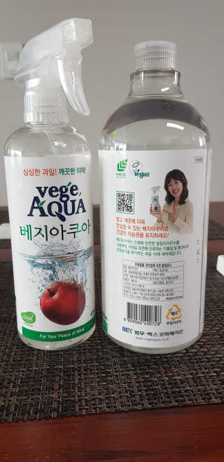 베지아쿠아 475ml + 리필 1000ml 1Set — 5점을 준 리뷰어가 2019년 10월 올린 사용 사진