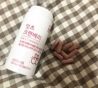네츄럴굿띵스 잇츠 크랜베리 1병 30일분 — 4점을 준 리뷰어가 2019년 10월 올린 사용 사진