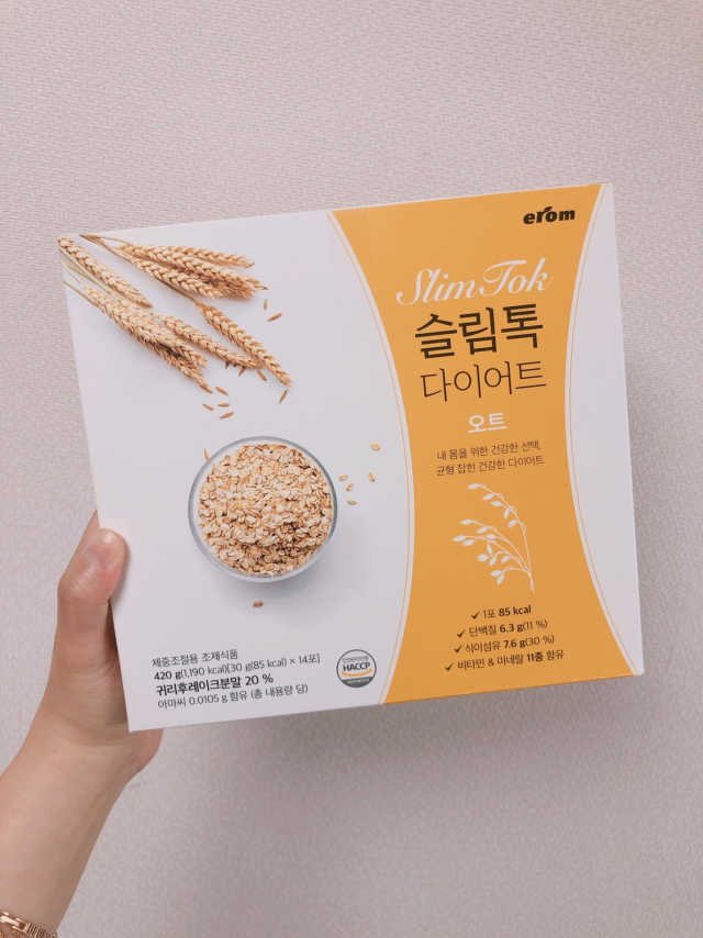 [이롬] 슬림톡 다이어트（오트or깔라만시 랜덤1종） 리뷰 사진