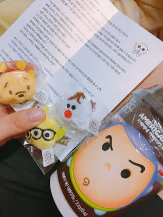 GS25 디즈니썸썸 카페베네 아메리카노 — 5점을 준 리뷰어가 2017년 12월 올린 사용 사진