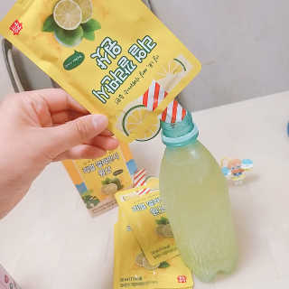 장수농가 리얼깔라만시 원샷 50ml 10팩+보틀 — 5점을 준 리뷰어가 2019년 5월 올린 사용 사진