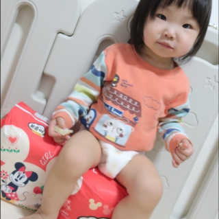보솜이 베이비케어 팬티형 기저귀 — 5점을 준 리뷰어가 2019년 3월 올린 사용 사진