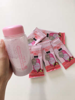 보나쉬슬림 고구마라떼 6pc+보틀 — 5점을 준 리뷰어가 2019년 6월 올린 사용 사진