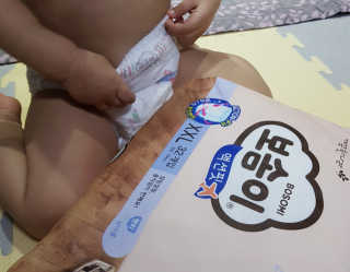 보솜이 액션핏 팬티형 — 4점을 준 리뷰어가 2019년 3월 올린 사용 사진