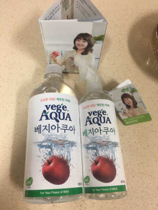 베지아쿠아 475ml + 리필 1000ml 1Set — 4.5점을 준 리뷰어가 2019년 8월 올린 사용 사진