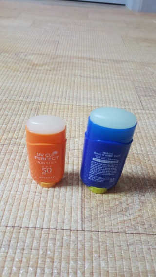 (주)에네스티 유브이 컷 퍼펙트 썬스틱 23g+15g — 5점을 준 리뷰어가 2018년 3월 올린 사용 사진