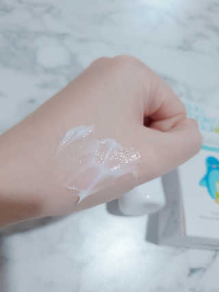 수밤키즈보습크림 45ml 1개 + 헤드투토바디워시 샘플 — 3점을 준 리뷰어가 2019년 11월 올린 사용 사진