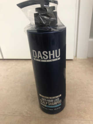 다슈코리아 다슈 데일리 단백질 한방 두피 골드 샴푸 500ml — 4.5점을 준 리뷰어가 2019년 12월 올린 사용 사진